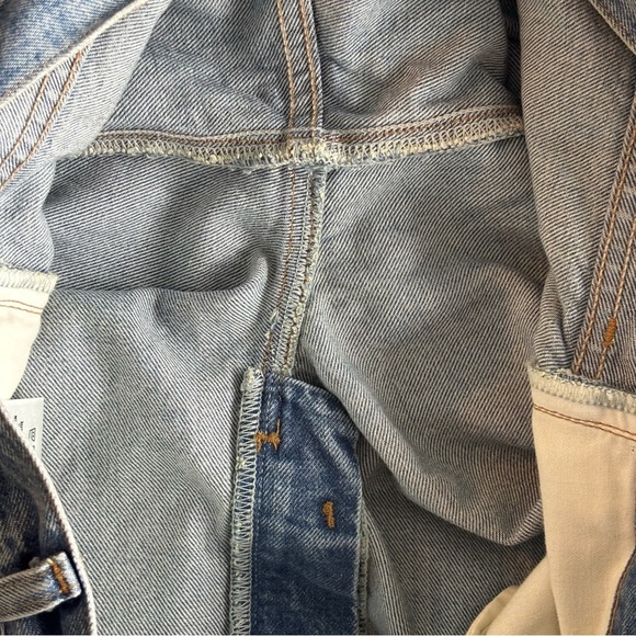 NWOT Agolde Ellis Trouser Wide Leg Baggy Lyocell Recycled Nylon Pleated Jeans - Picture 12 of 12